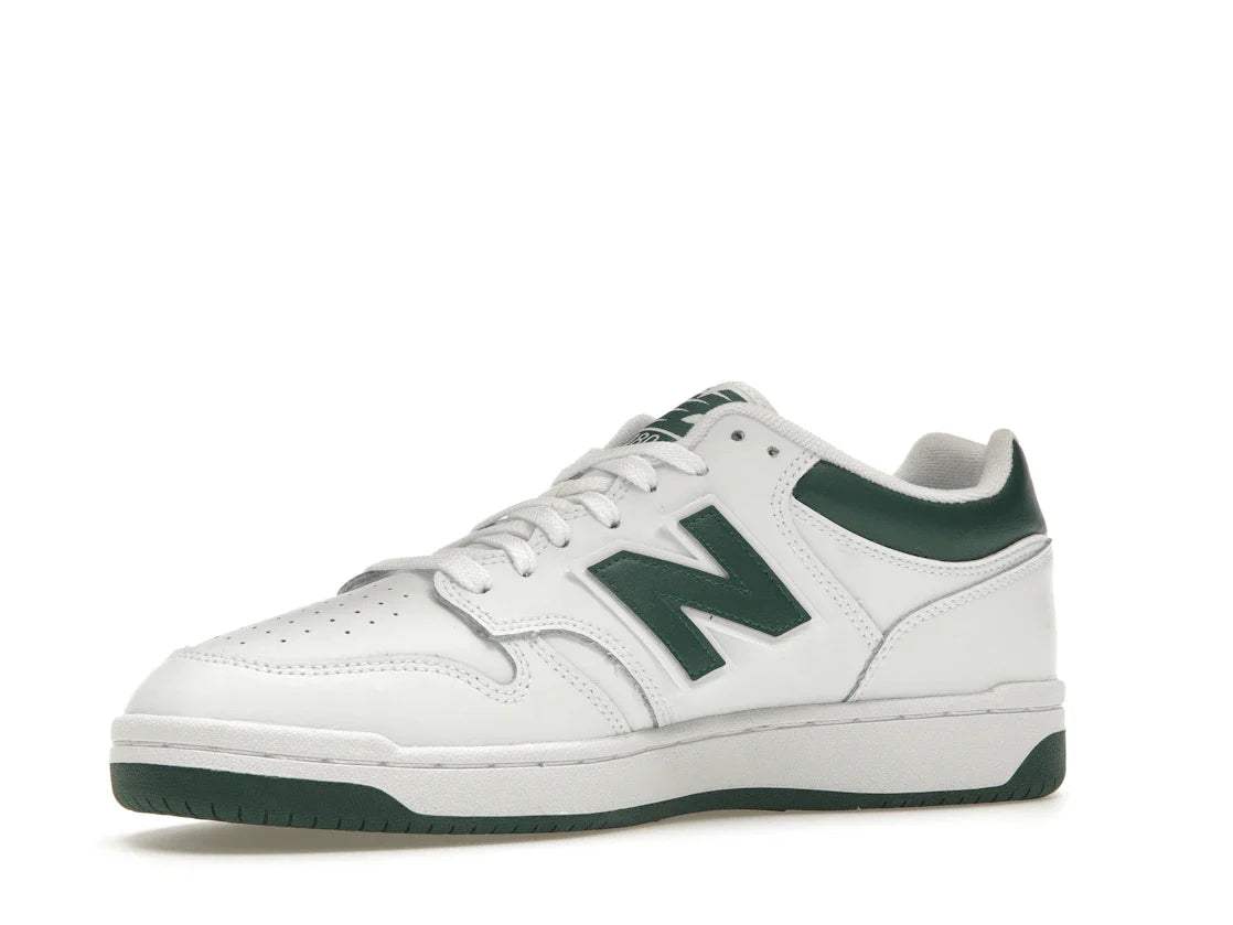 New Balance 480 Weiß Nachtsichtgrün
