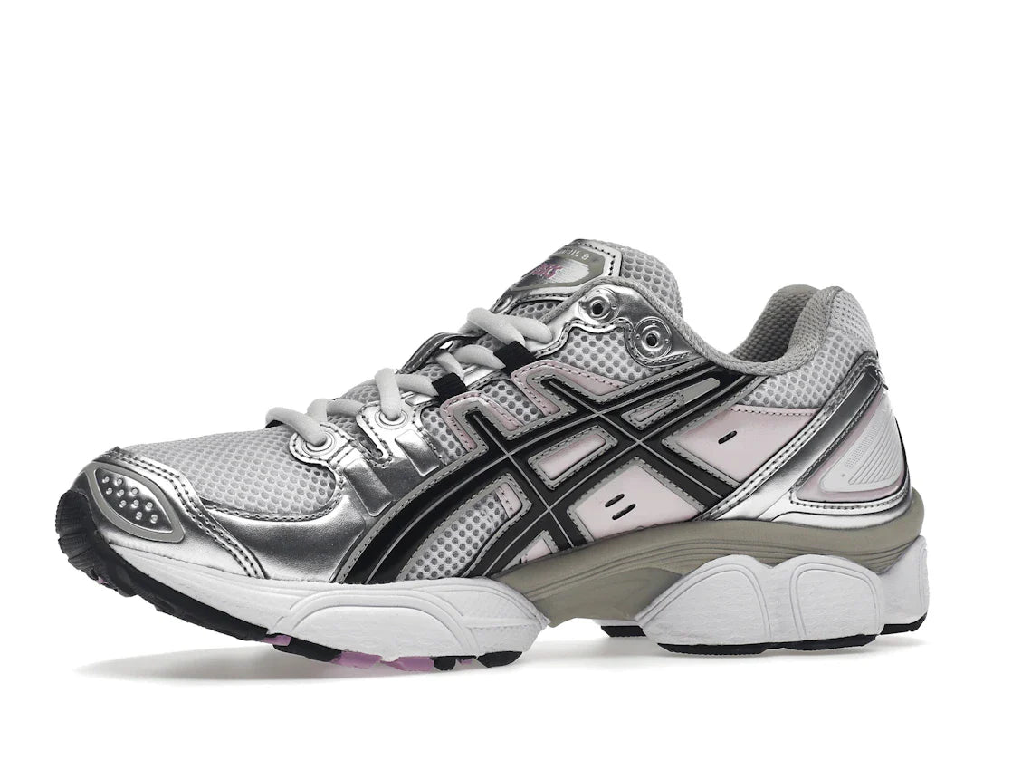 ASICS Gel-Nimbus 9 Weiß Schwarz Hellrosa (Damen)