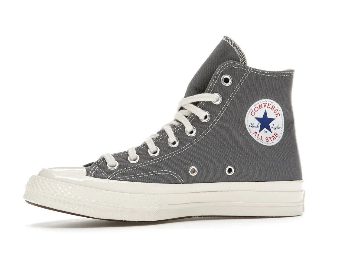 Converse Chuck Taylor All Star 70 Hi Comme des Garcons PLAY Grau
