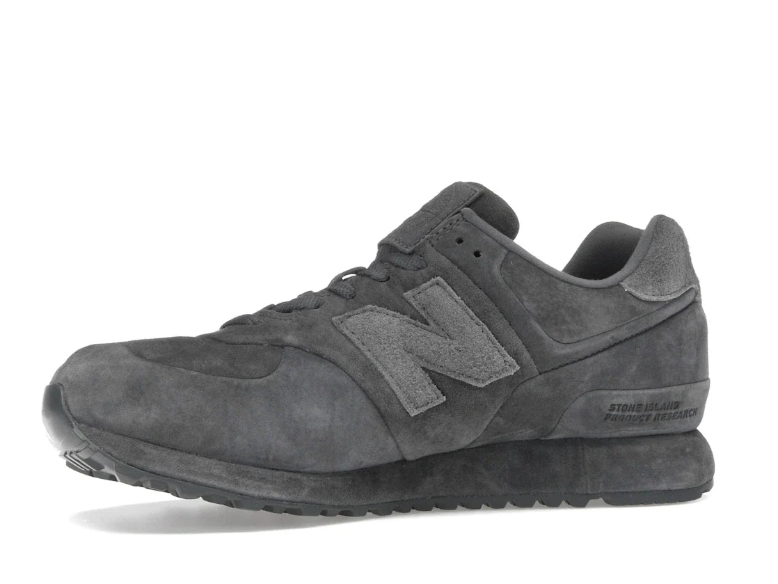 New Balance 574 Legacy Stone Island Ghost Dunkelgrau