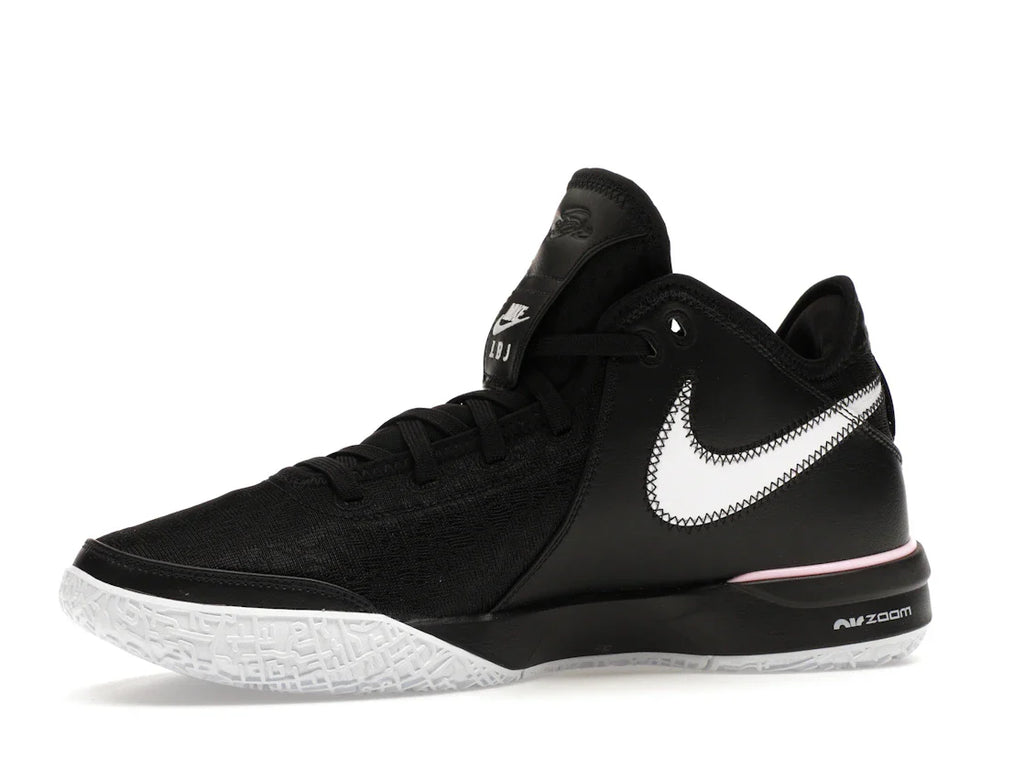 Nike Zoom LeBron NXXT Gen Schwarz Weiß Mittelhellrosa