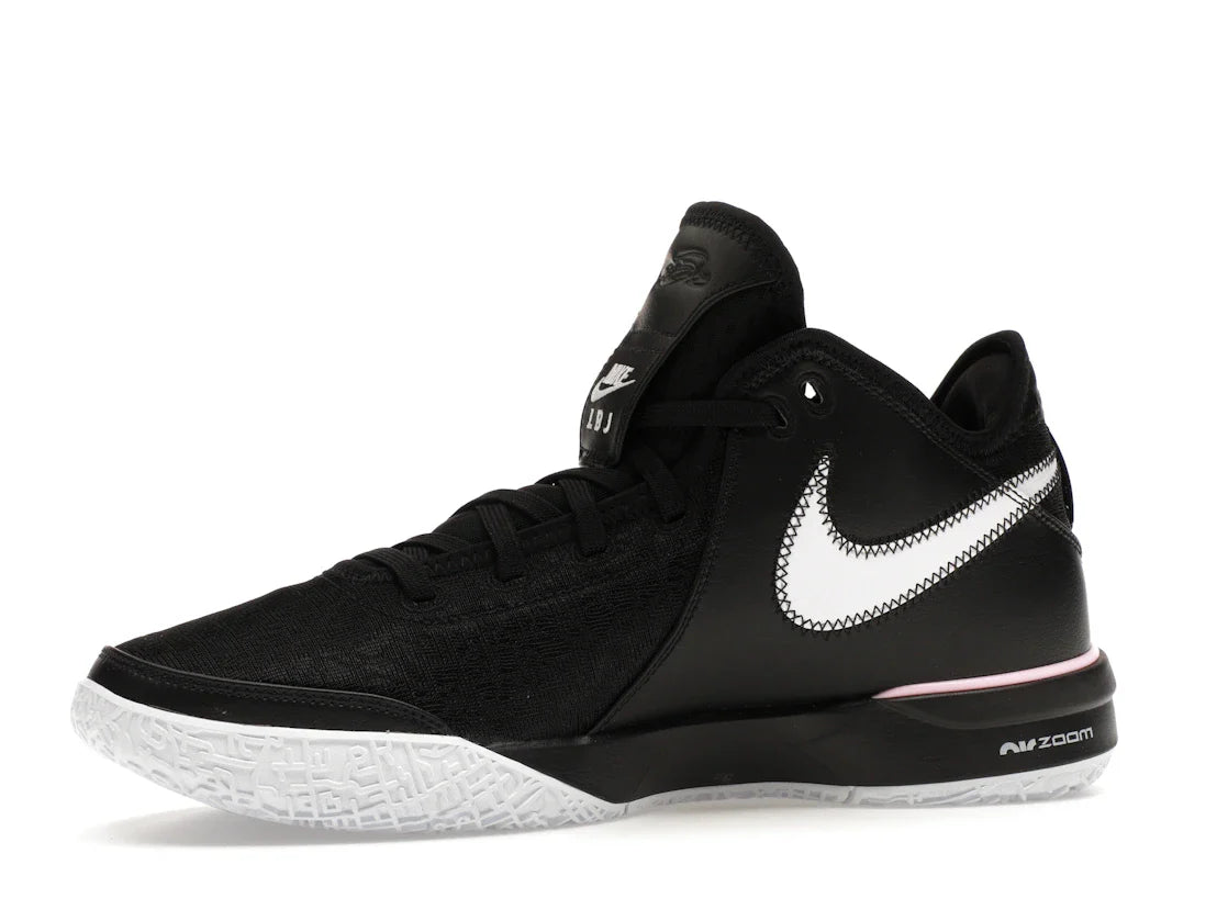 Nike Zoom LeBron NXXT Gen Schwarz Weiß Mittelhellrosa