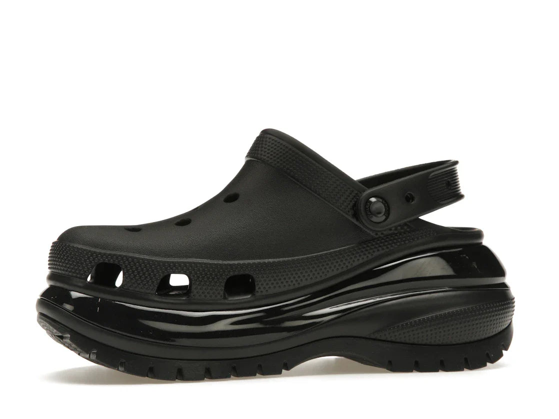 Crocs Classic Mega Crush Clog Schwarz