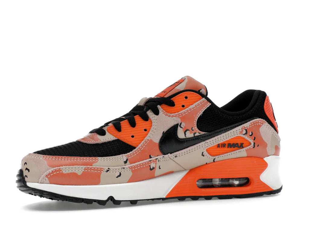 Nike Air Max 90 Premium Bio Beige Safety Orange Camo