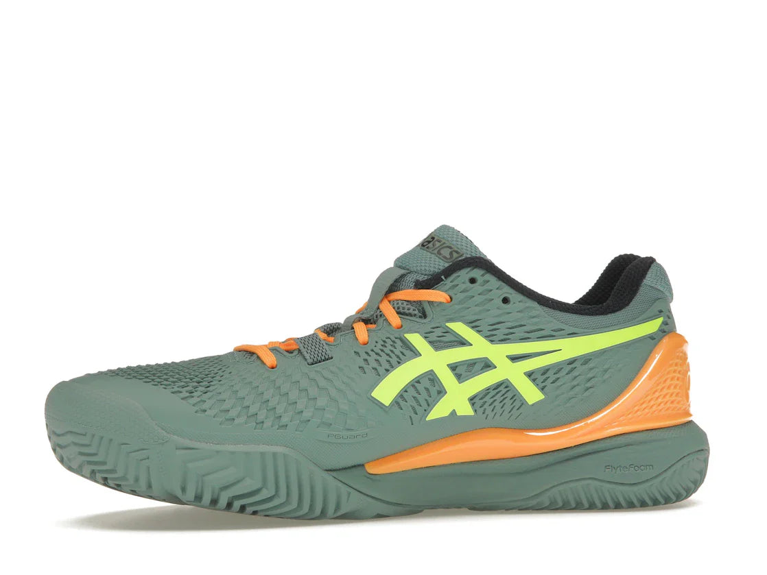 ASICS Gel-Resolution 9 Padel Celadon Sicherheitsgelb