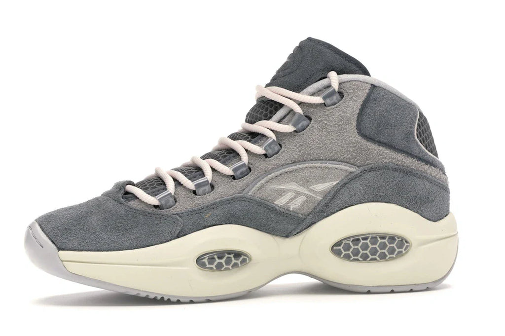 Reebok Question Mid Gray Suede