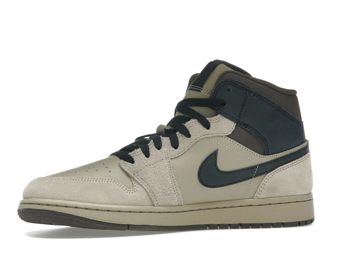 Jordan 1 Mid Khaki Baroque Brown