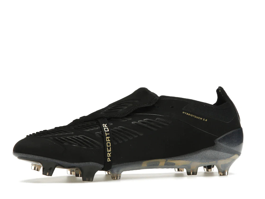 adidas Predator Elite Foldover Tongue FG Core Black Carbon Gold Metallic