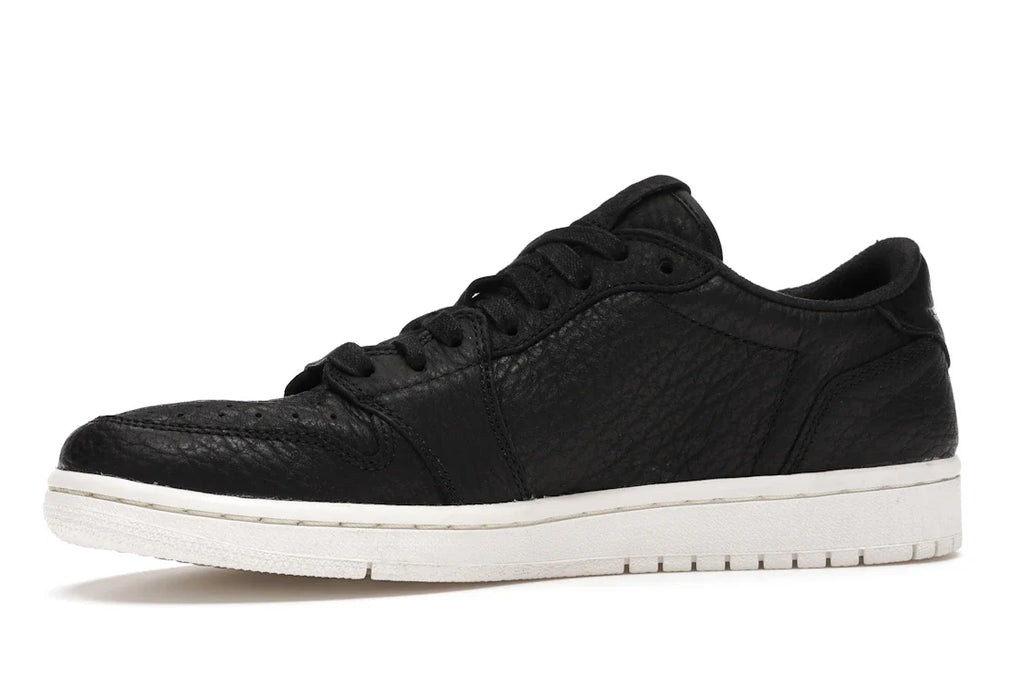 Jordan 1 Retro Low Swooshless Schwarz (2016)