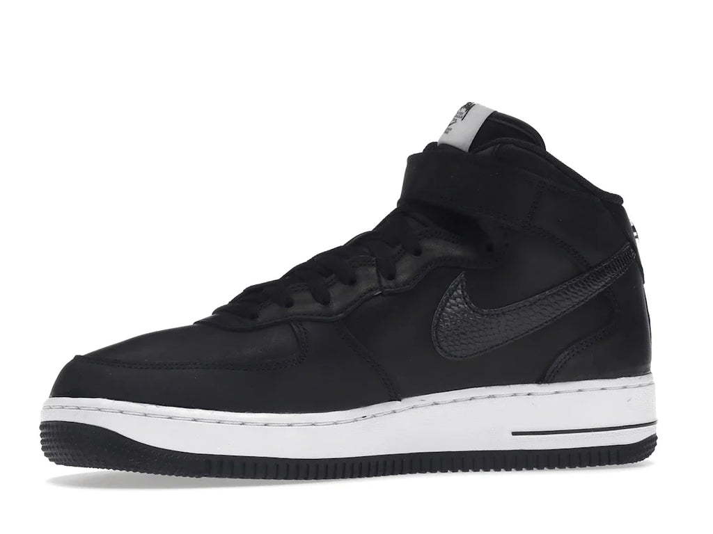 Nike Air Force 1 Mid Stussy Schwarz Weiß