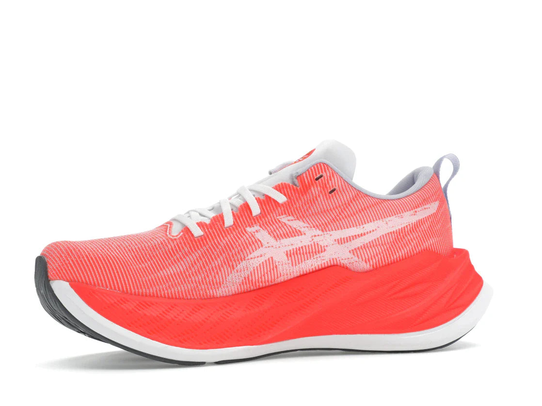 ASICS Superblast Weiß Sonnenaufgang Rot