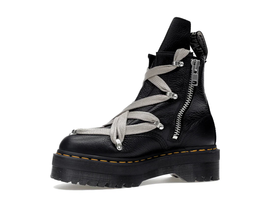Dr. Martens 1460 Quad Ledersohle Pentagramm Jumbo Schnürstiefel Rick Owens Schwarz