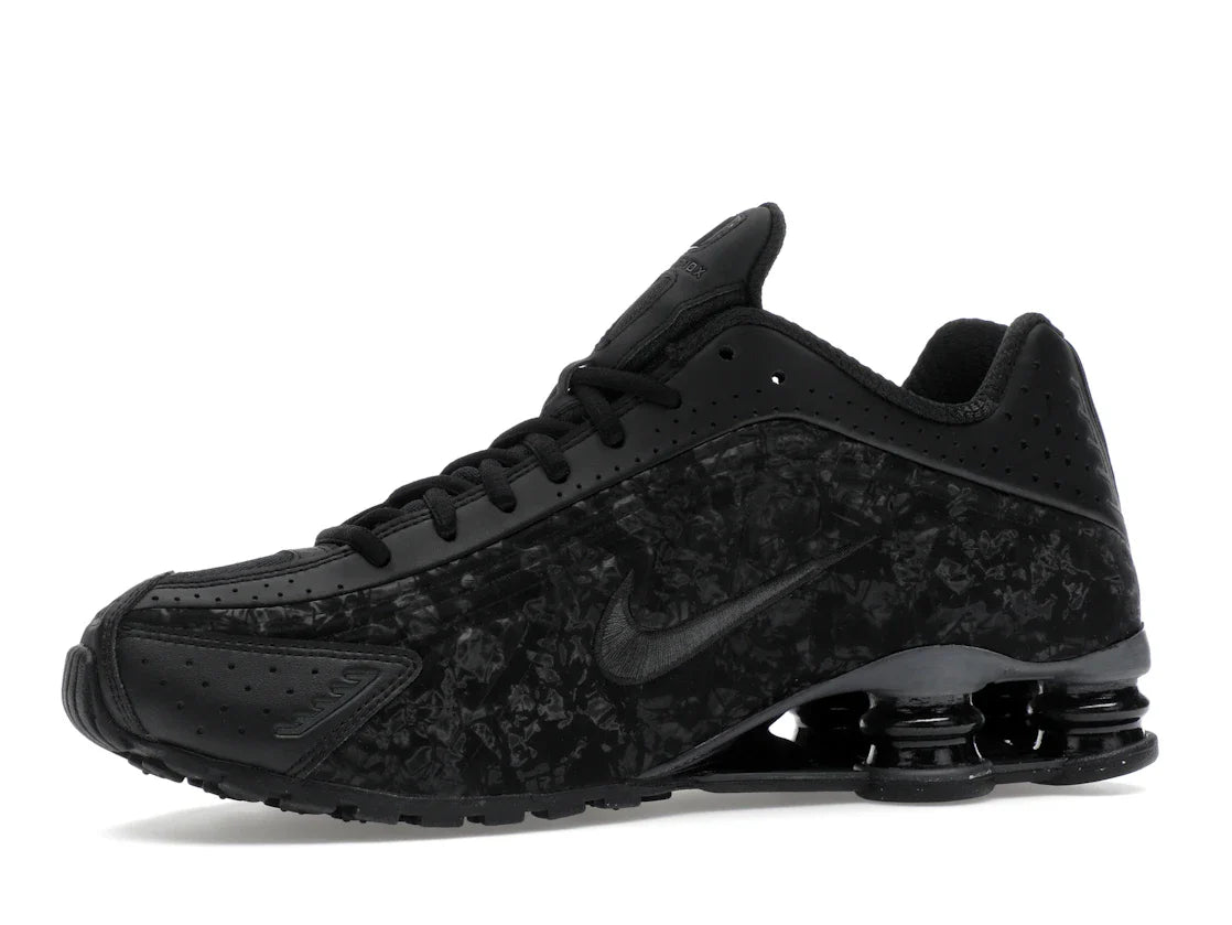 Nike Shox R4 Schwarz mit Blumenmuster (Damen)