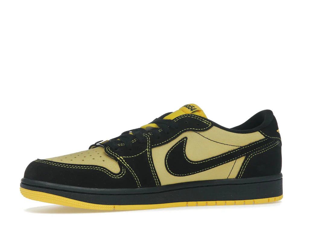 Jordan 1 Retro Low OG Quai 54 Schwarz Tour Gelb Rot