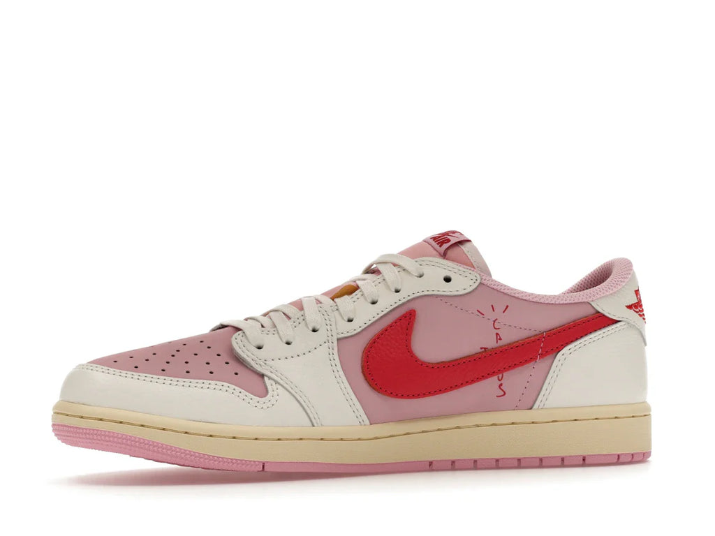 Jordan 1 Retro Low OG SP Travis Scott Sail Tropical Pink