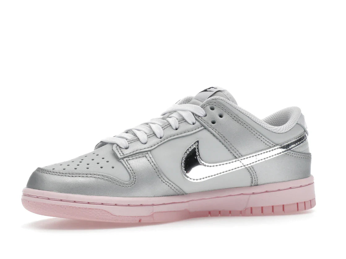 Nike Dunk Low LX Metallic Silver Pink Foam (Damen)