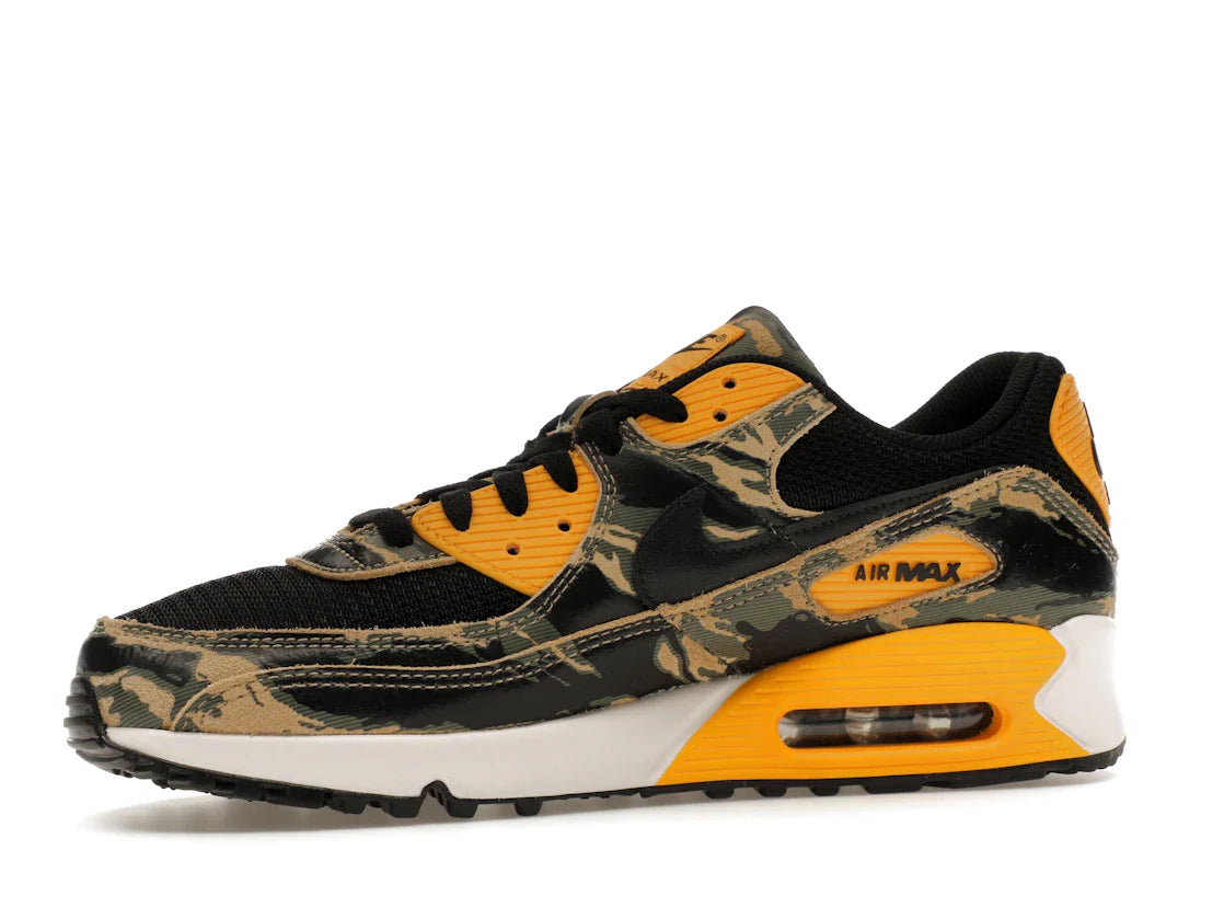 Nike Air Max 90 Premium Schwarz University Gold Camo