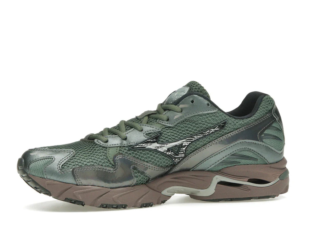 Mizuno Wave Rider 10 Agave Grün Schwarz