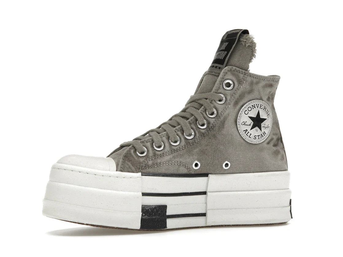 Converse DBL DRKSTAR Chuck Taylor All Star 70 Hi Rick Owens DRKSHDW Overdye Concrete