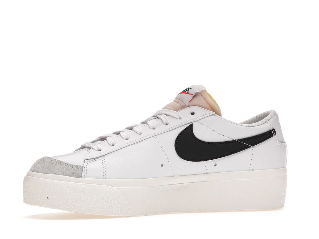 Nike Blazer Low Platform Weiß Schwarz (Damen)