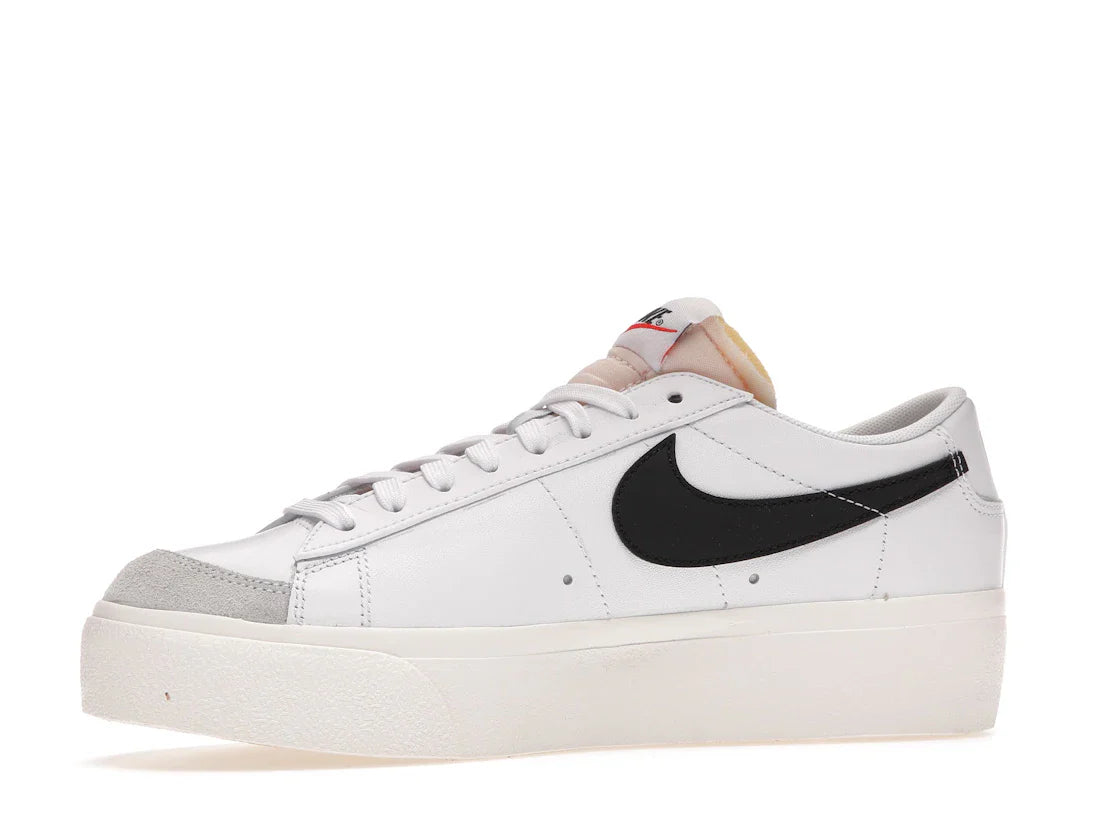 Nike Blazer Low Platform Weiß Schwarz (Damen)