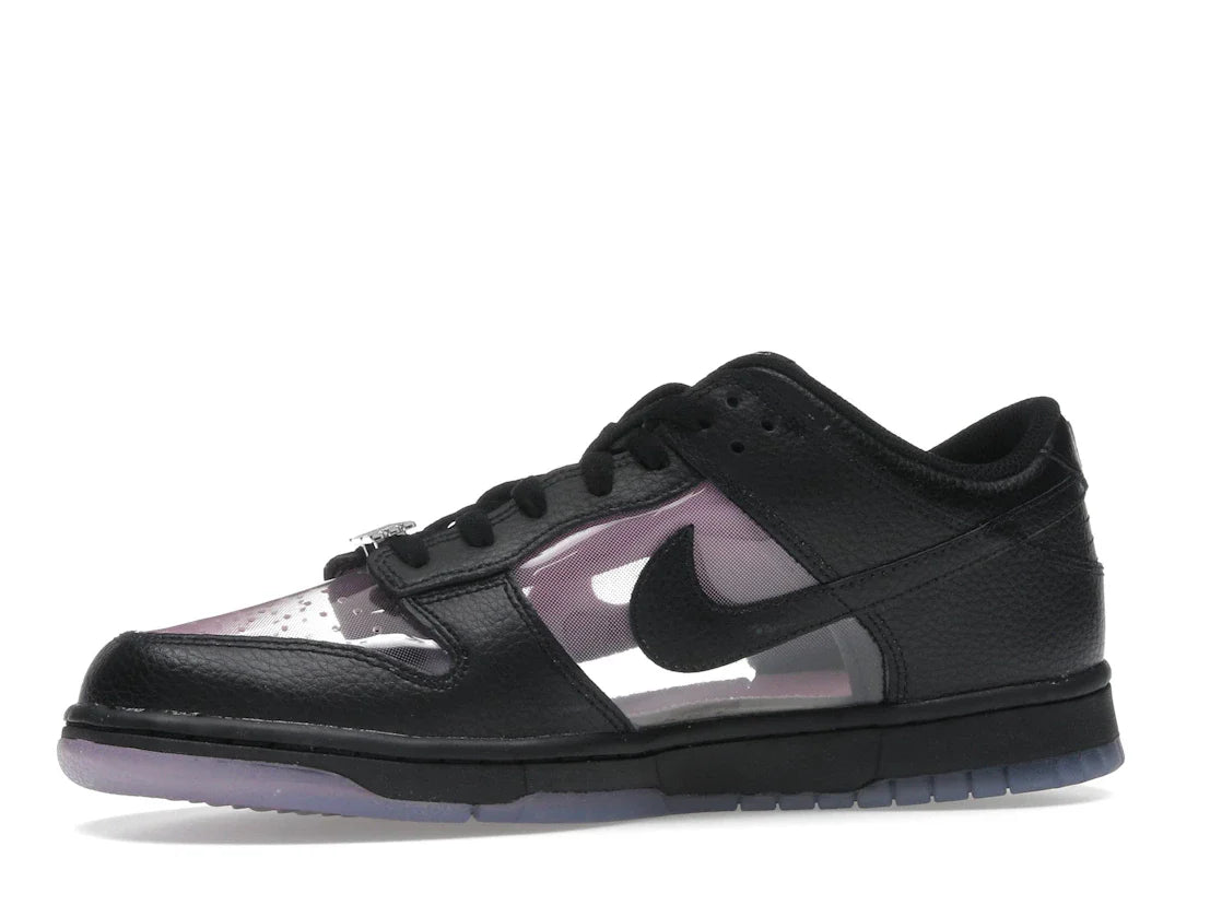 Nike Dunk Low Retro Transparent Schwarz Pink Rise