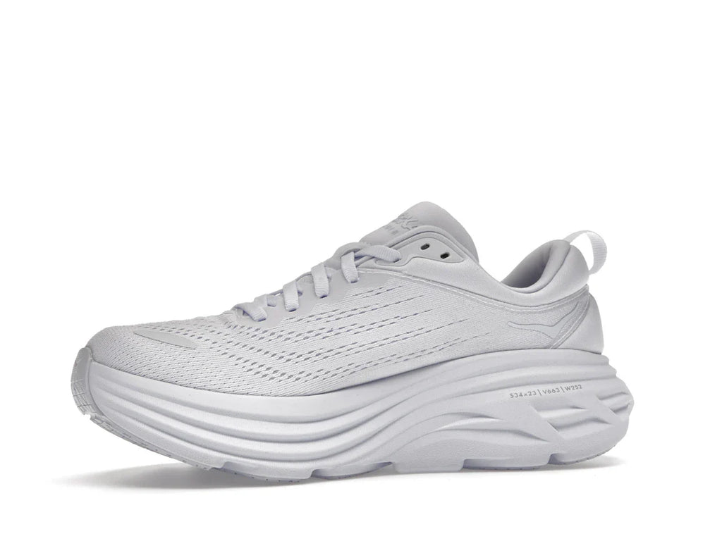 Hoka One One Bondi 8 Triple White (Damen)