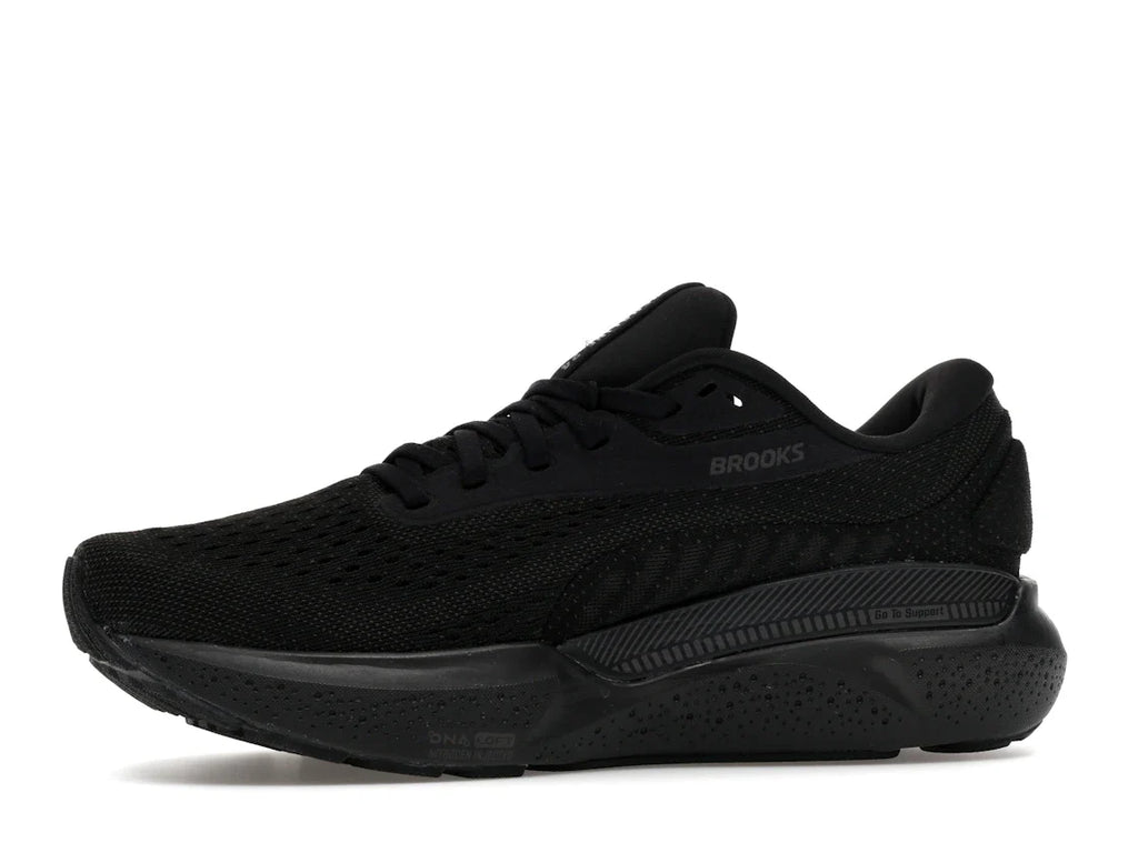 Brooks Adrenaline GTS 24 Black Black Ebony (Damen)