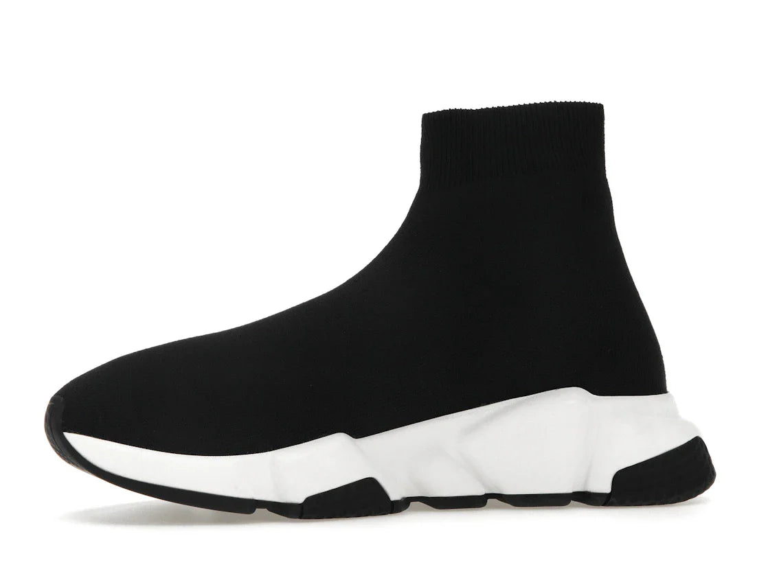 Balenciaga Speed Graffiti Sneaker Weiß Schwarzes Logo (Damen)