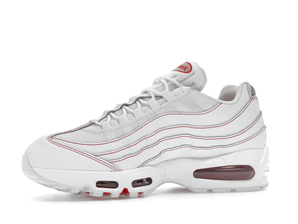 Nike Air Max 95 OG Big Bubble Weiß Universitätsrot