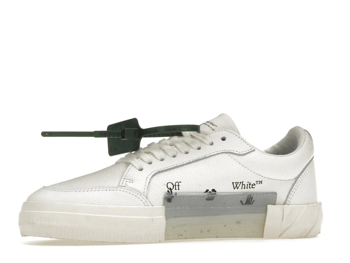 OFF-WHITE Vulc Low Leder Weiß SS22