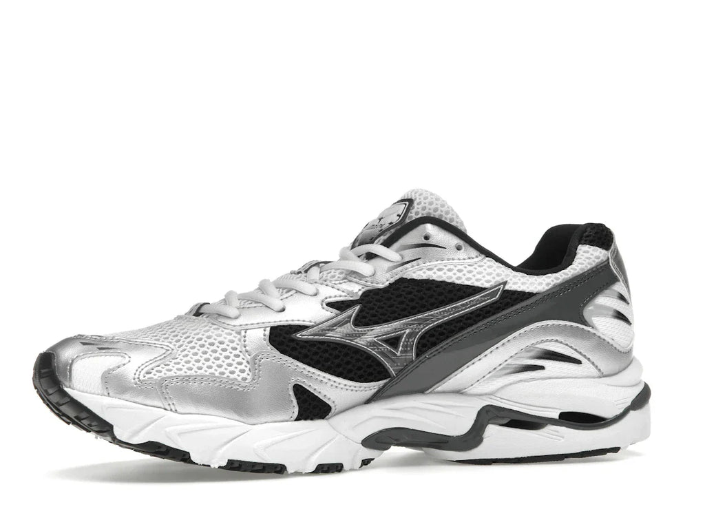 Mizuno Wave Rider 10 Weiß Silber Schwarz