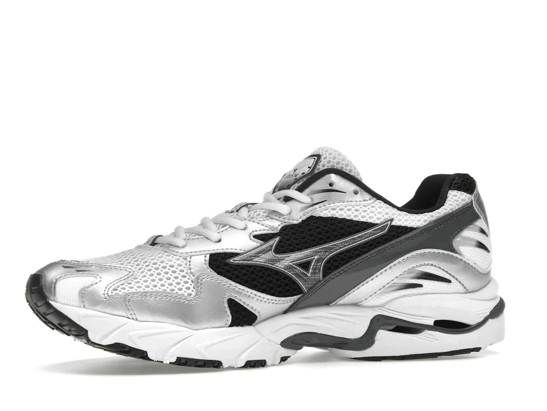 Mizuno Wave Rider 10 Weiß Silber Schwarz