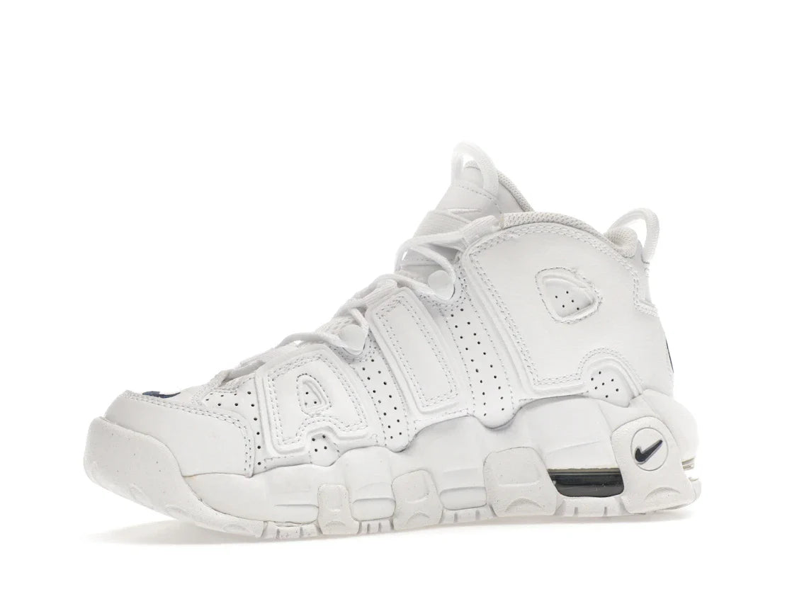 Nike Air More Uptempo Weiß Mitternachtsblau (GS)