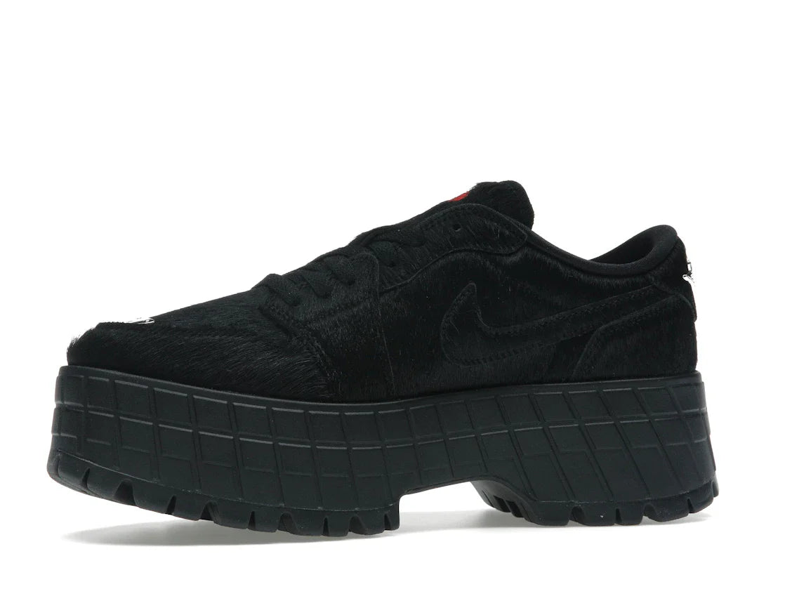 Jordan 1 Low Brooklyn Black Gym Red (Damen)