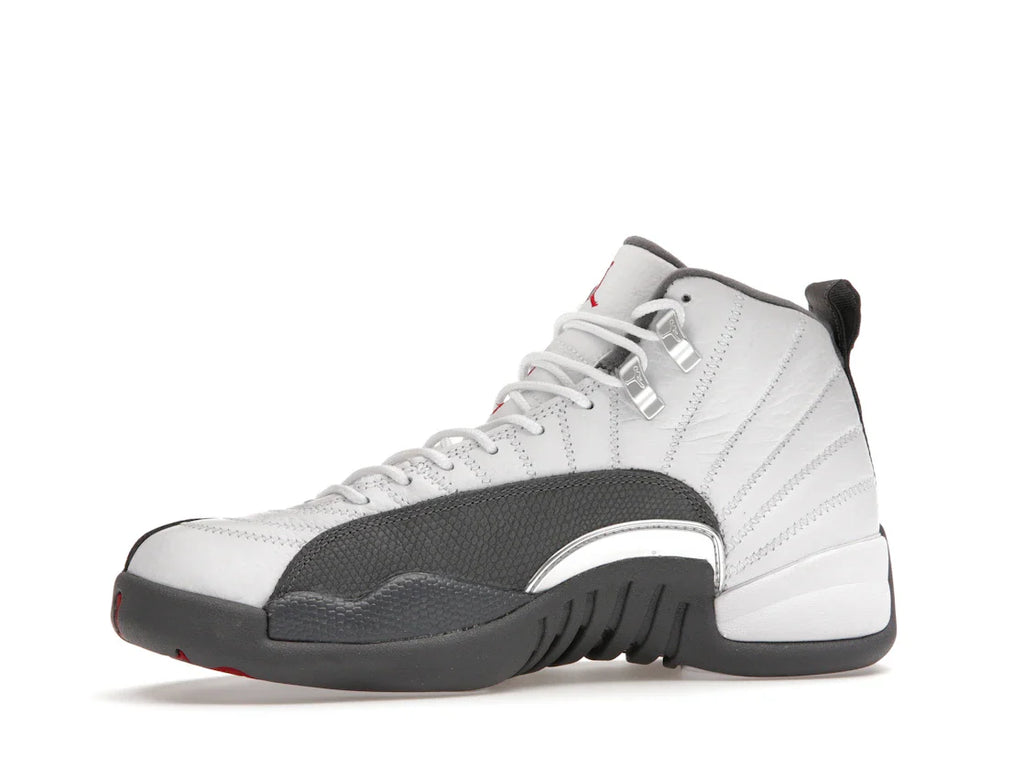 Jordan 12 Retro Weiß Dunkelgrau