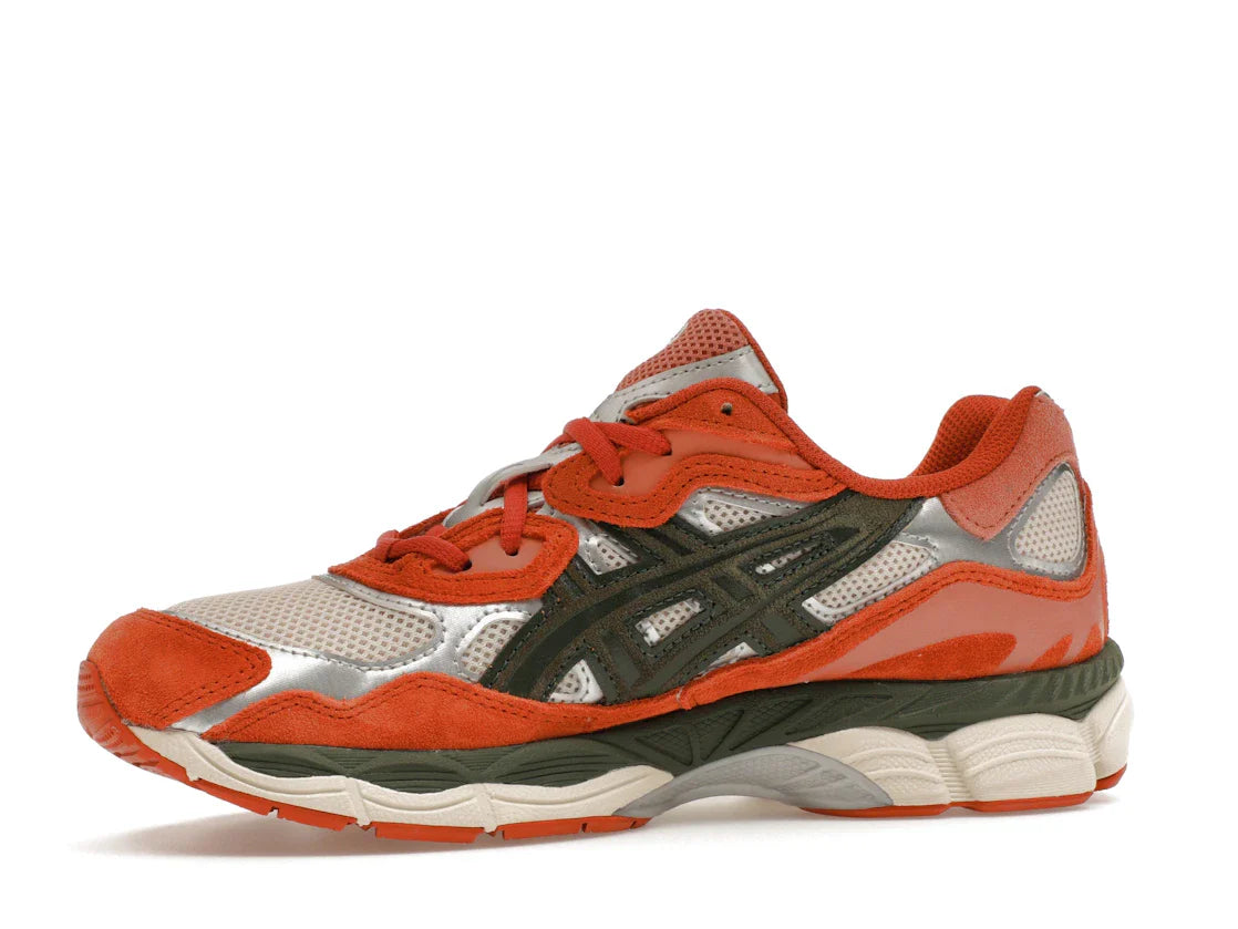 ASICS Gel-NYC Haferflockenwaldgrün Orange
