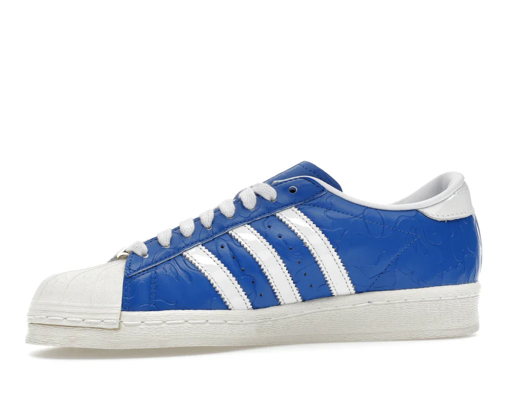 adidas Superstar Vintage Bape Blau Weiß