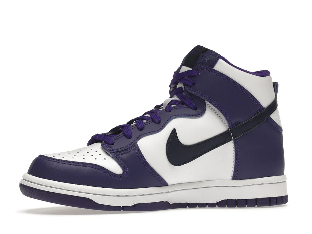 Nike Dunk High Electro Purple Midnight Navy (GS)
