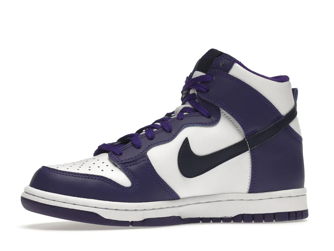 Nike Dunk High Electro Purple Midnight Navy (GS)