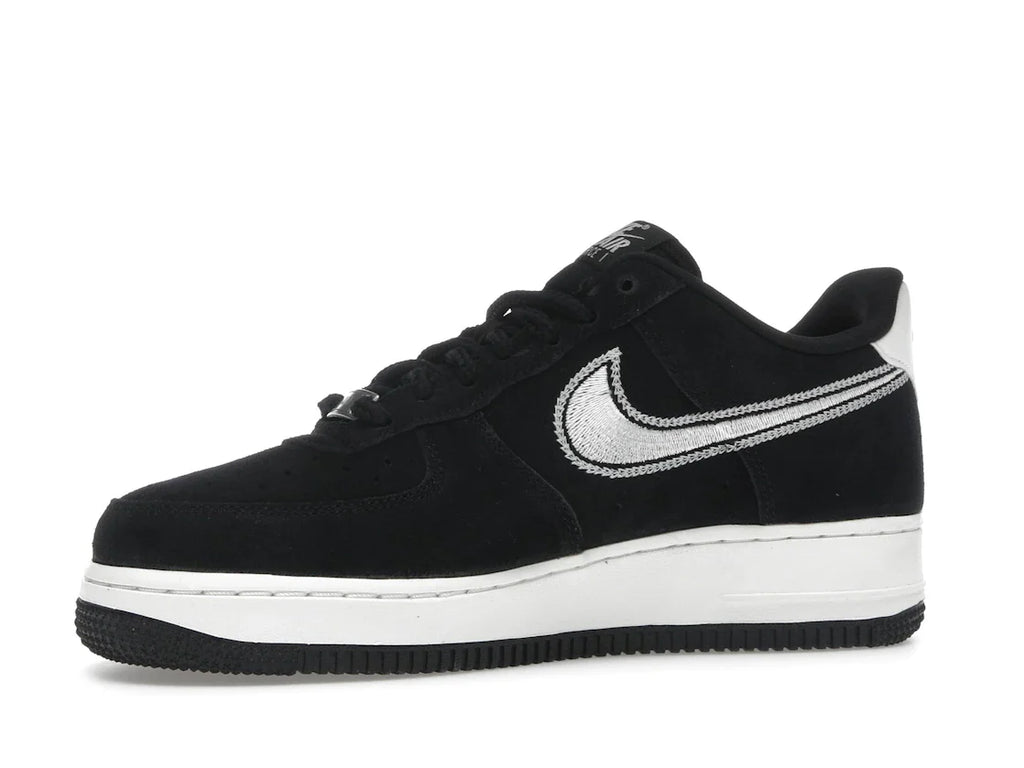 Nike Air Force 1 Low '07 LV8 Black Sail mit gesticktem Swoosh