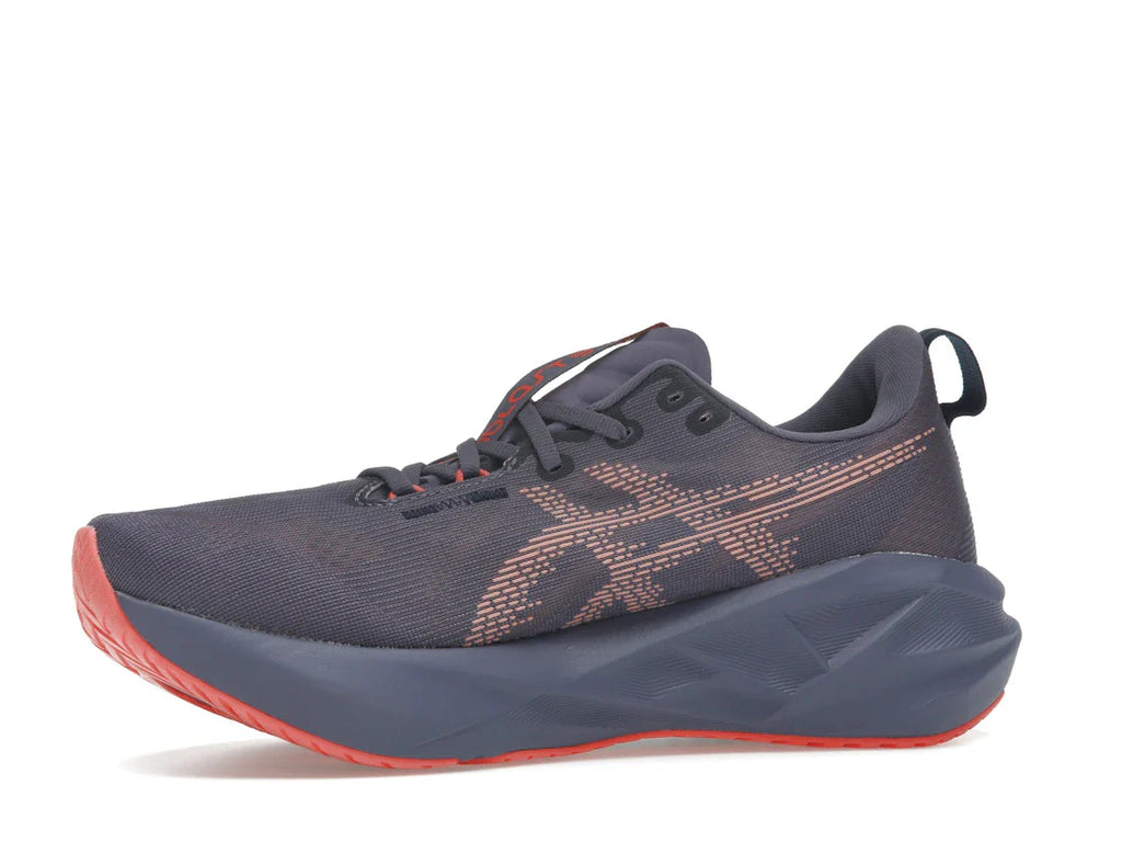 ASICS Novablast 5 Grauviolett Korallenriff