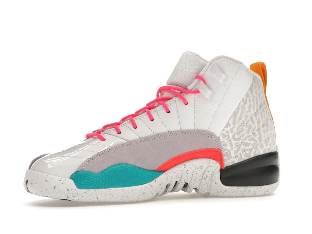 Jordan 12 Retro White Vapor Green (GS)