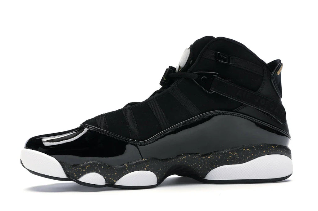 Jordan 6 Rings Schwarz Metallic Gold Weiß