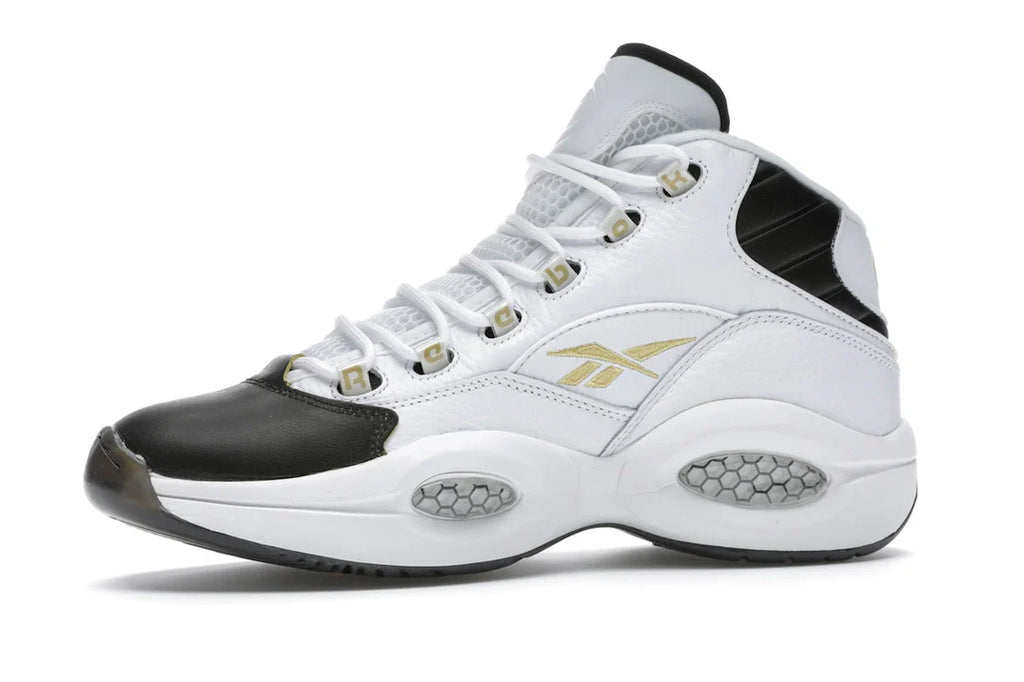 Reebok Question Mid Black Toe