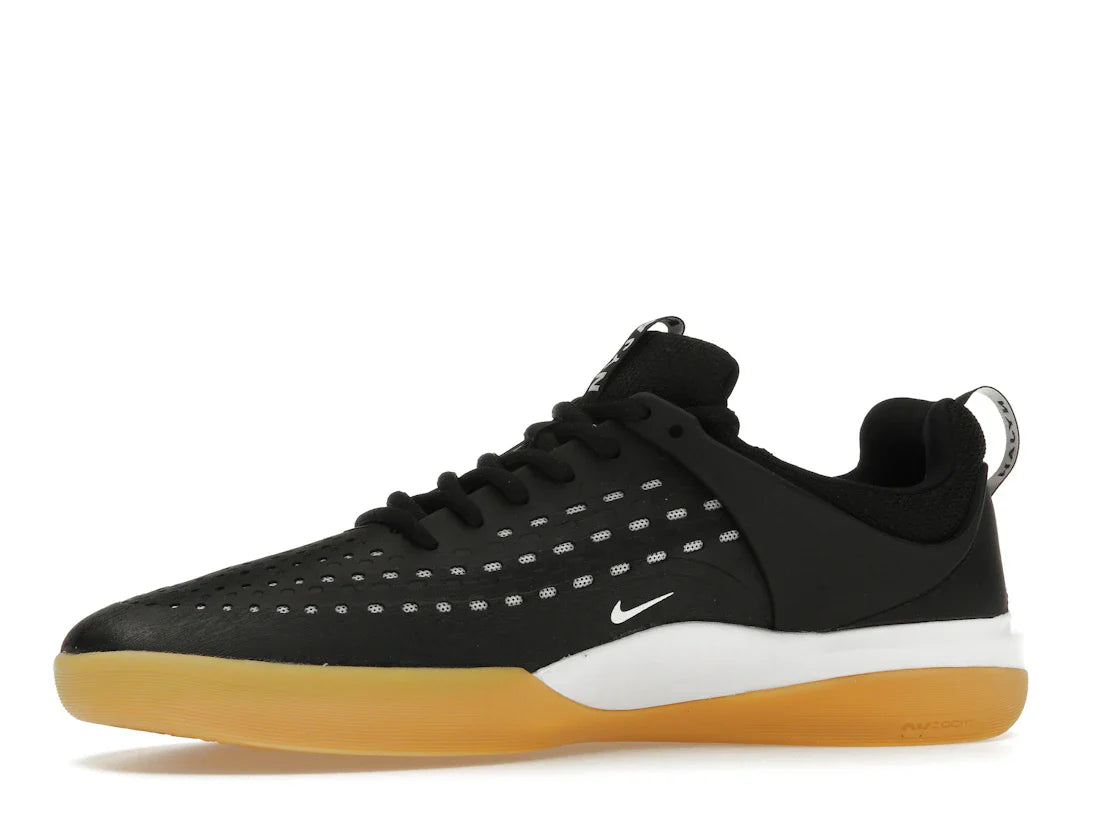 Nike SB Zoom Nyjah 3 Schwarz Weiß Gummi