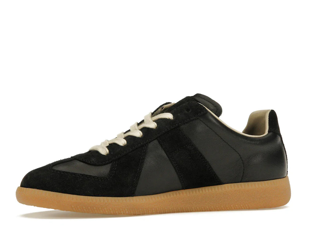 Maison Margiela Replika Deutsche Armee-Trainer (GATs) Schwarzer Gummi