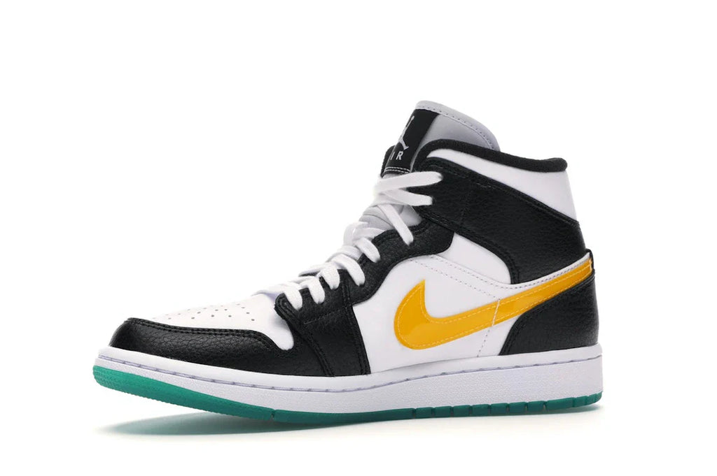 Jordan 1 Mid Alternate Swooshes Rot Gelb (Damen)