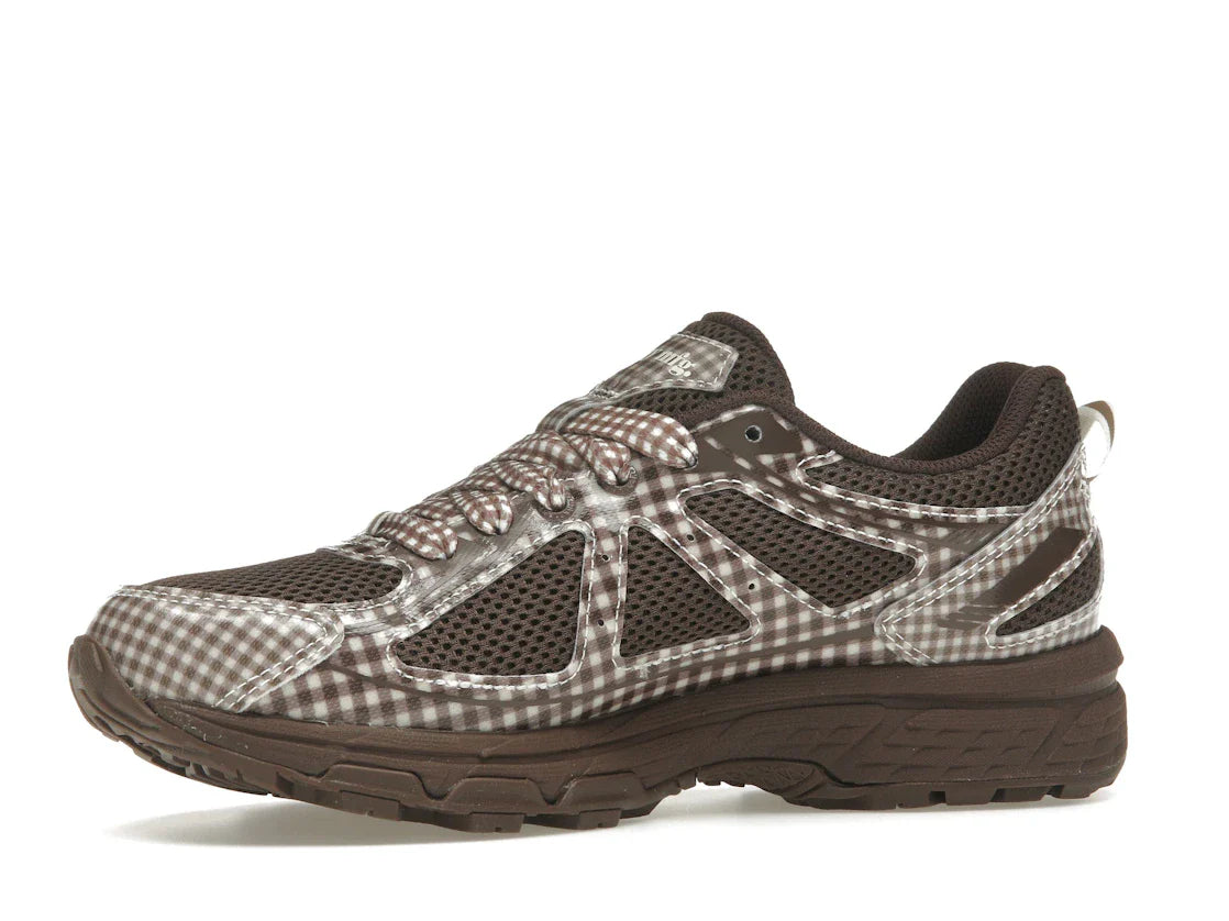 ASICS Gel-Venture 6-stöckiges Modell, rotbraunes Vichy-Karo