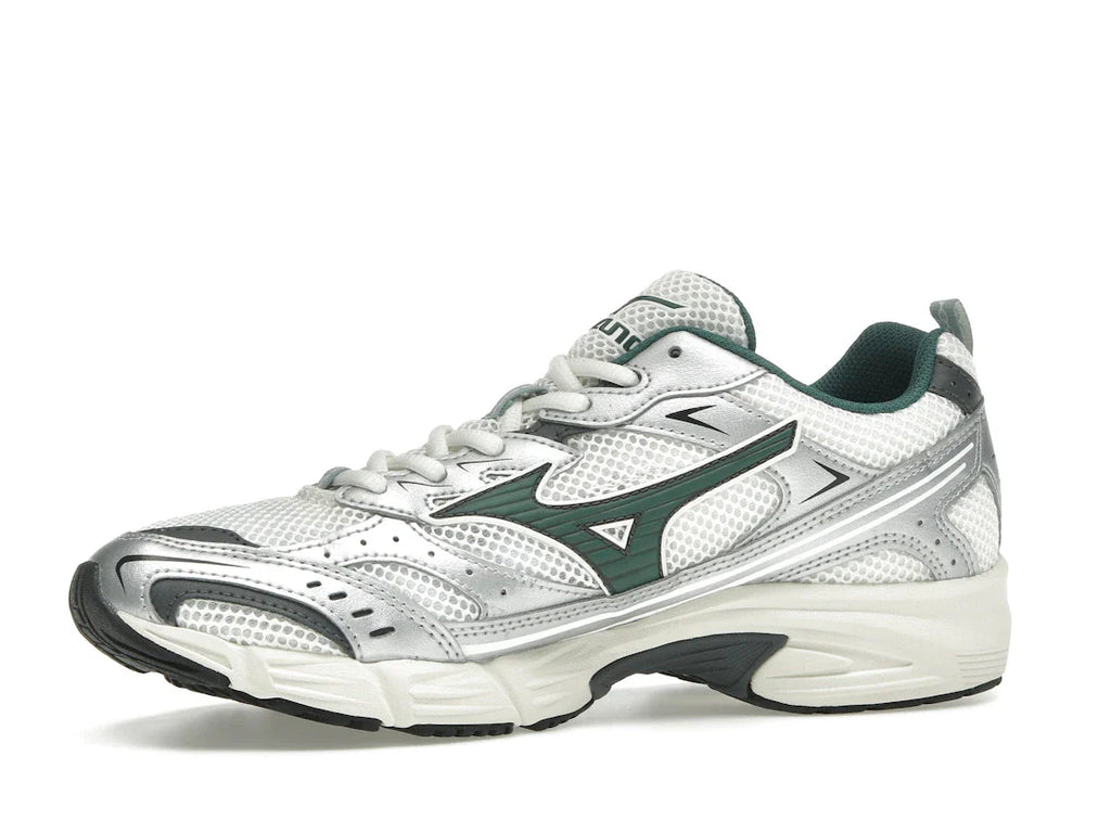 Mizuno MXR Schneeweiß Bistrogrün Silber